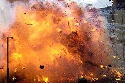 انفجار مهیب در کشمیر+ فیلم