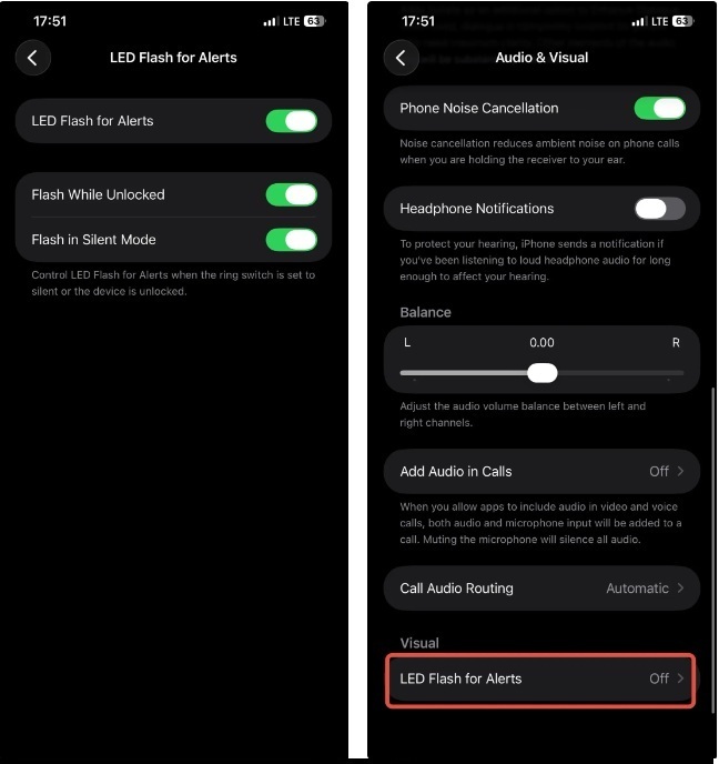 فلش زدن آیفون هنگام تماس / روش و مراحل فعال و غیرفعال کردن این قابلیت