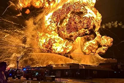 لحظه وقوع انفجار مرگبار در استرالیا+ فیلم