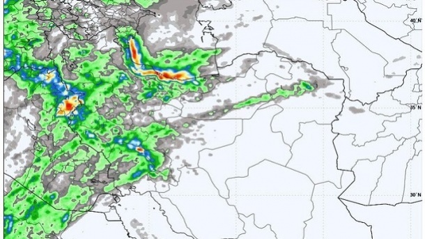 احتمال بارش پراکنده باران در کشور