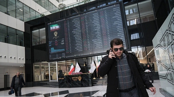 شاخص بورس تهران در اولین روز کاری هفته