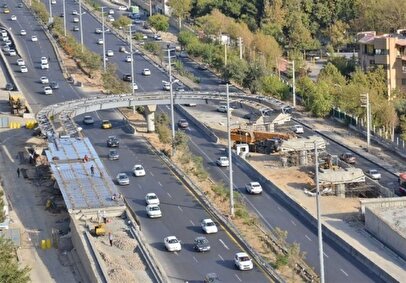 باز شدن گره ترافیکی بزرگ در تهران /  پروژه کلیدی شمال شرق پایتخت به زودی افتتاح می‌شود