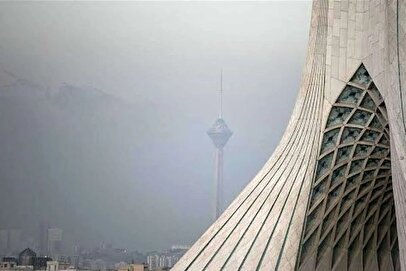 شاخص آلودگی هوای تهران امروز سه شنبه ۲۵ آذر ۱۴۰۴ /  هوای تهران در وضعیت هشدار خاموش