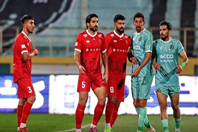 گل اول پرسپولیس به تراکتور توسط کنعانی‌زادگان + فیلم