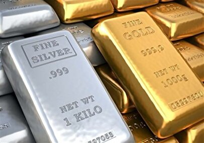بازار جهانی تحت تاثیر نقره / طلا و فلزات گران‌بها رکورد زدند