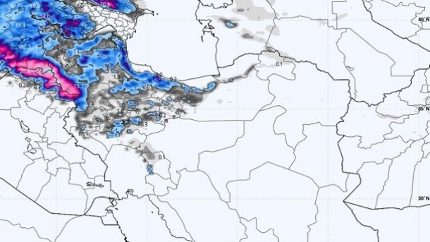 سامانه بارشی جدید از روز پنجشنبه وارد کشور خواهد شد
