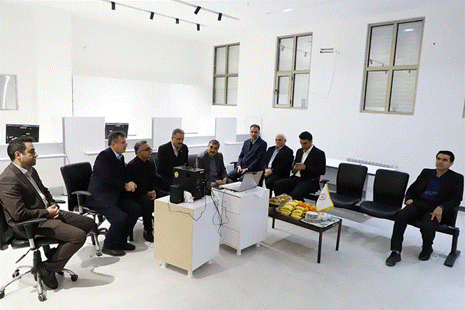 بهره‌برداری از ساختمان جدید شعبه خیابان آبیدر سنندج بانک ملی ایران