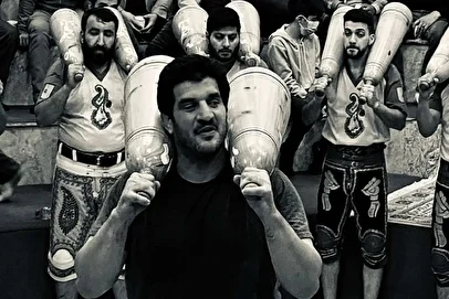 تصاویر خاص از رسول خادم در زورخانه واکنش‌برانگیز شد+ فیلم