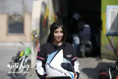 تصاویر هیجان انگیز از آموزش موتورسواری زنان در جنوب تهران+ عکس