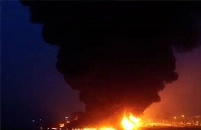 فوری/ آتش‌سوزی در پتروشیمی بندر امام