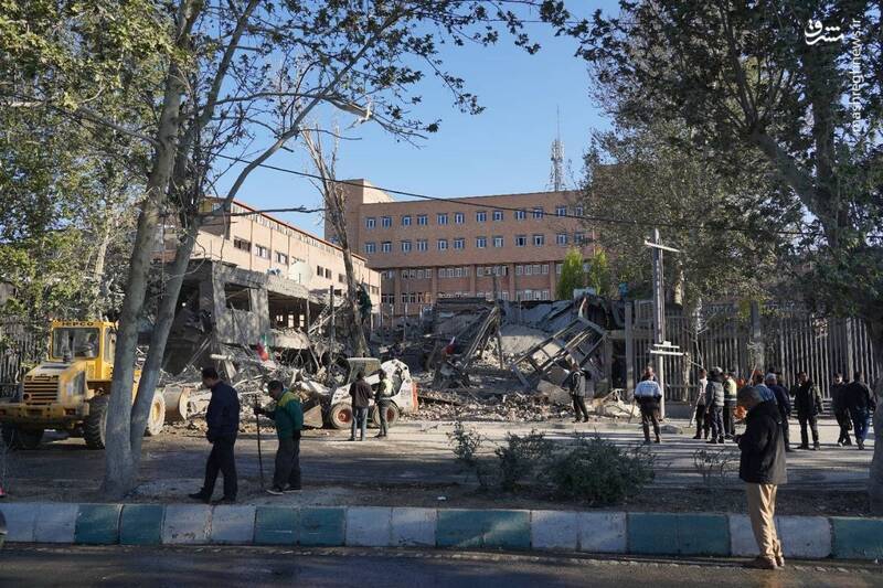 آخرین وضعیت دانشگاه شریف پس از حمله آمریکا و اسرائیل + عکس