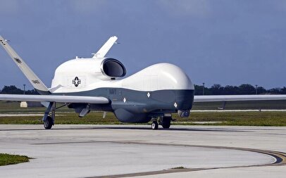 اعتراف سنگین نیروی دریایی آمریکا / سقوط پهپاد پیشرفته در خلیج فارس رسما تایید شد