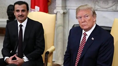 گفتگوی امیر قطر با ترامپ، درباره کاهش تنش در منطقه