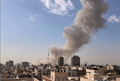 تصاویر دوربین‌های مداربسته یک بیمارستان از لحظه هولناک حمله هوایی +  فیلم