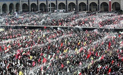 مراسم وداع با رهبر شهید مصدوم داشت؟