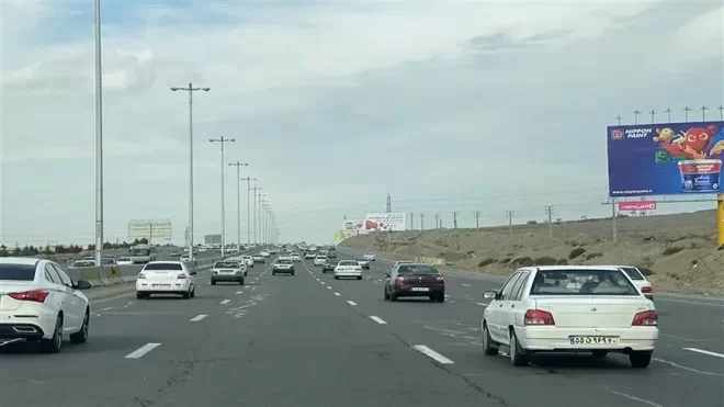 اعمال محدودیت تردد در آزادراه تهران-کرج- قزوین