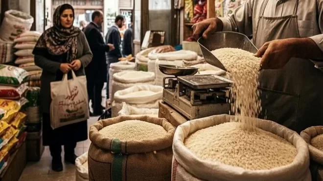 قیمت جدید انواع برنج ایرانی در بازار 1405/05/04