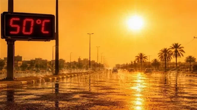 هشدار گرمای شدید در جنوب ایران