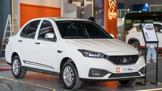 خودرو سهند CNG پارس‌خودرو معرفی شد
